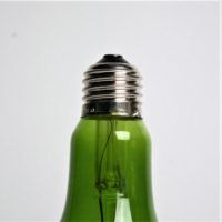Fles lamp Groen E27 Fitting