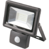 Floodlight 20W sensor 4000K plat zwart 2