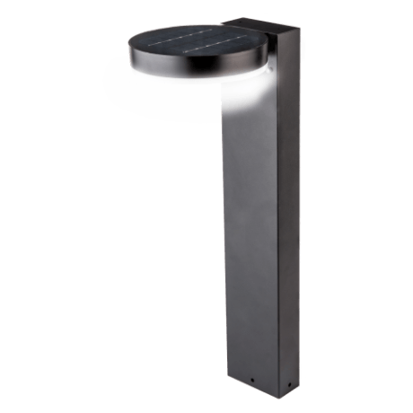 Lantaarn Solar 6W 2700K rond met bewegingsmelder 2