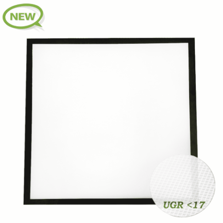 Led paneel 60x60cm 36w zwart 4000K