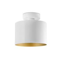 Plafondlamp Faro Janet E27 wit-goud
