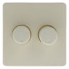 5404086 Duo Dimmerknop PEHA creme