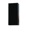 Wandlamp zwart 22x10cm 2xGU10