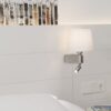 Faro Room wand en bed lamp wit sfeer