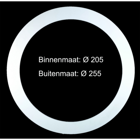 Opvulring Ø205-255 wit