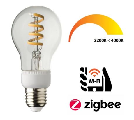 A60 E27 5w 2200-4000K Zigbee