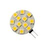 G4 12V 12 SMD LED 2700K rond plat