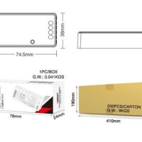 Mi-light Zigbee controler voor dual white ledstrip maten