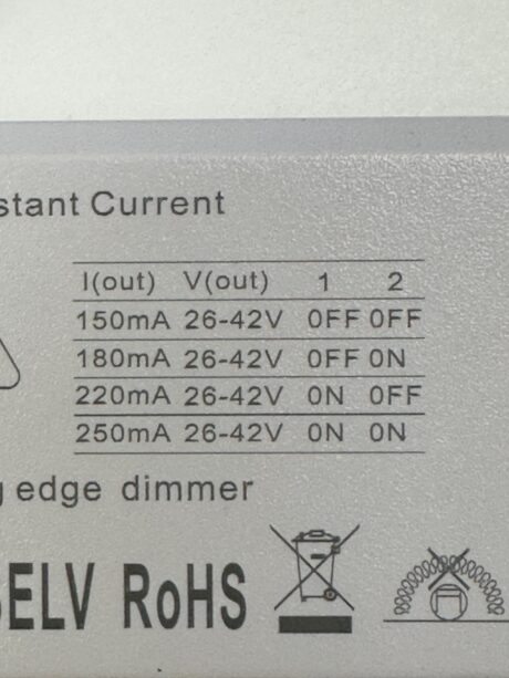 Downlighter Spot 155mm instelbaar en dimbaar 45° 2700K wit detail