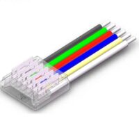 Clip Transparant 12m 6pin draad naar strip