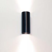 Wandlamp 2xGU10 Ø6,4 H15,4 metallic zwart-2