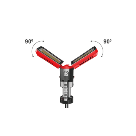 LED werklamp op statief 2x50W CCT switch-4