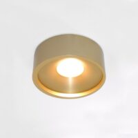 Plafondlamp 14cm 10w 2700K Dimbaar Goud